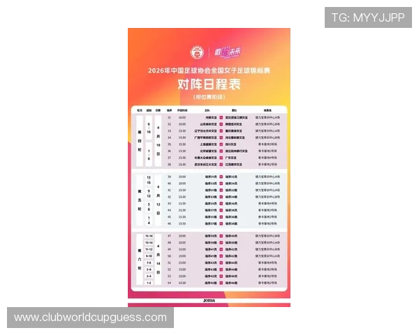 2026年女足世界杯赛程安排详解：比赛时间、赛区分布与重要赛事预告